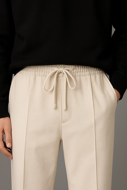 Men's Imported baggy biege Trouser