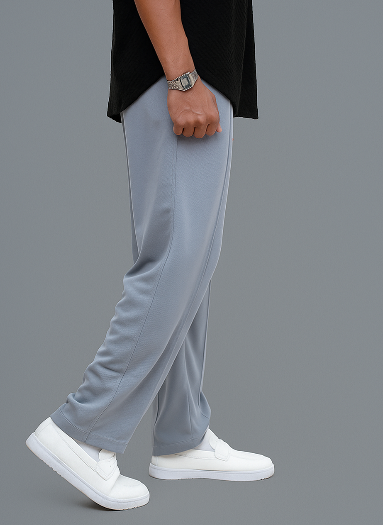 Men's Imported baggy Light Grey Trouser