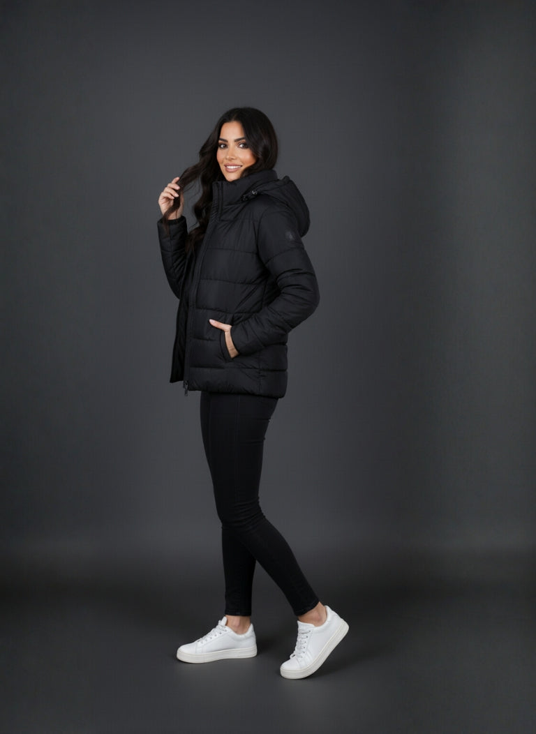 ShadowHood Parachute Zipper Jacket – Black Edition