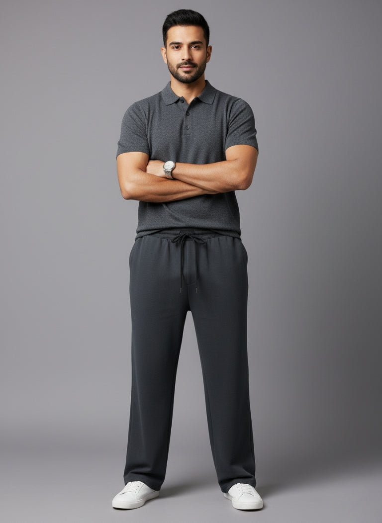 StreetFlex Bottoms Dark Grey Trouser